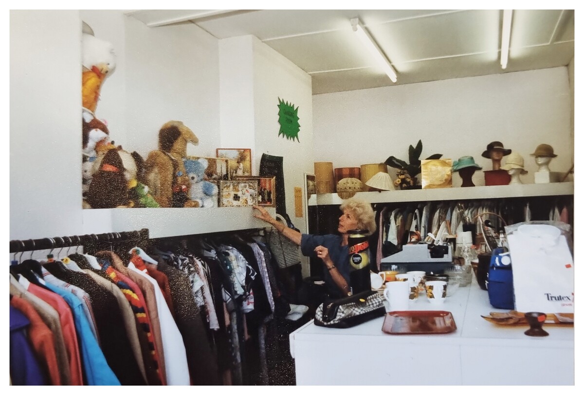 Pat Spence at our former Penge Shop